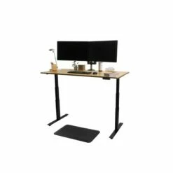 Bamboo Top Standing Desk with Metal Legs - StandDesk Bamboo/silver 12 Bamboo Top Standing Desk with Metal Legs - StandDesk Bamboo/silver -Outlet Desks Store unnamed file 10004