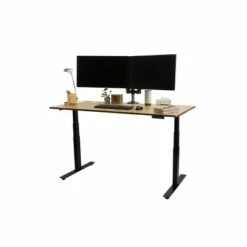 Bamboo Top Standing Desk with Metal Legs - StandDesk Bamboo/silver 13 Bamboo Top Standing Desk with Metal Legs - StandDesk Bamboo/silver -Outlet Desks Store unnamed file 10005