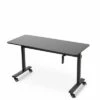 Tranzendesk Standing Desk with Front Handle and Detachable Wheels - 55” Sit to Stand Workstation – Black – Stand Steady 2 Tranzendesk Standing Desk with Front Handle and Detachable Wheels - 55” Sit to Stand Workstation – Black – Stand Steady -Outlet Desks Store unnamed file 10008