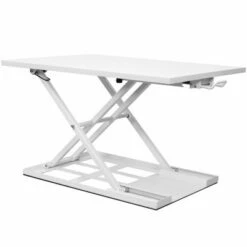 X-Elite Pro 28” Standing Desk Converter with Pneumatic Height-Adjustment – White – Stand Steady -Outlet Desks Store unnamed file 10047