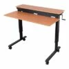 Stand Up Desk Store Crank Adjustable Two Tier Standing Desk with Heavy Duty Steel Frame -Outlet Desks Store unnamed file 10072