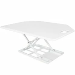 X-Elite Premier Corner Standing Desk Converter with Pneumatic Height Adjustment – White – Stand Steady -Outlet Desks Store unnamed file 10080