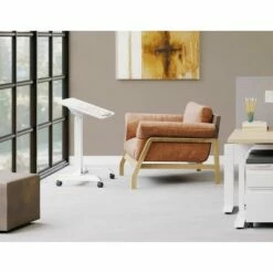 Movel Mobile Adjustable Desk White - StandDesk -Outlet Desks Store unnamed file 10137
