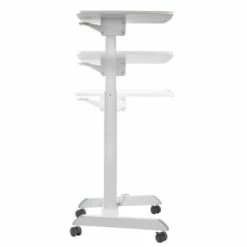 Movel Mobile Adjustable Desk White - StandDesk -Outlet Desks Store unnamed file 10139