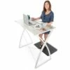 Joy Glass Standing Desk – 43” Modern Multifunctional Stand-Up Table – Wood Print – Stand Steady -Outlet Desks Store unnamed file 10158