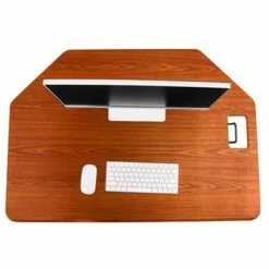 X-Elite Premier Corner Standing Desk Converter with Pneumatic Height Adjustment – Cherry – Stand Steady -Outlet Desks Store unnamed file 10181