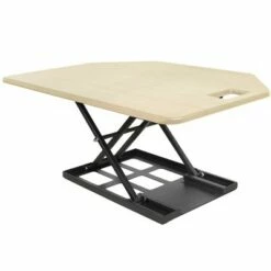 X-Elite Premier Corner Standing Desk Converter with Pneumatic Height Adjustment – Maple – Stand Steady -Outlet Desks Store unnamed file 10187