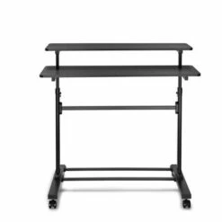 Tranzendesk Dual Level Standing Desk – 40" Mobile Height Adjustable Workstation – Black – Stand Steady 20 Tranzendesk Dual Level Standing Desk – 40" Mobile Height Adjustable Workstation – Black – Stand Steady -Outlet Desks Store unnamed file 10250