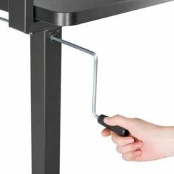 Tranzendesk Dual Level Standing Desk – 47" Manual Height Adjustable Workstation – Black – Stand Steady -Outlet Desks Store unnamed file 10274
