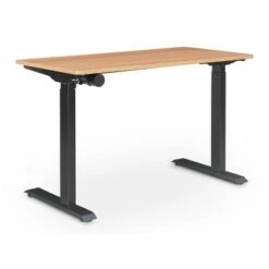 Creativity Electric Height Adjustable Standing Desk - Serta Light Brown -Outlet Desks Store unnamed file 10311