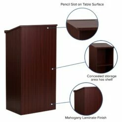 Flash Furniture Stand-Up Wood Lectern 18 Flash Furniture Stand-Up Wood Lectern -Outlet Desks Store unnamed file 10318