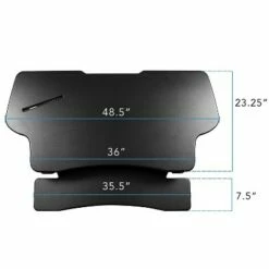 Mount-It! 48" Standing Desk Height Adjustable Riser with Gas Spring Lift Metal MI-7925 -Outlet Desks Store unnamed file 10363