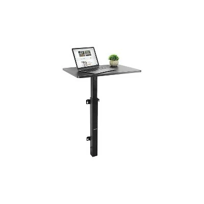 Mount-It! 24" Wall Mounted Sit & Stand Desk Black (MI-7989) 4 Mount-It! 24" Wall Mounted Sit & Stand Desk Black (MI-7989) - Image 2