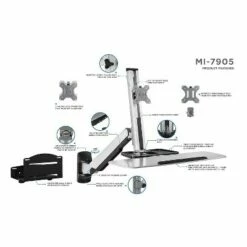 Mount-It! Sit Stand Wall Mount Workstation Articulating Standing Desk MI-7905 -Outlet Desks Store unnamed file 10465