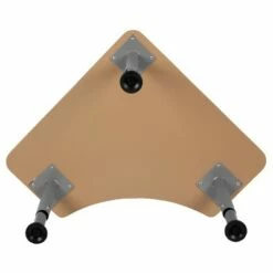 Flash Furniture Triangular Natural Collaborative Student Desk (Adjustable from 22.3" to 34") - Home and Classroom -Outlet Desks Store unnamed file 105