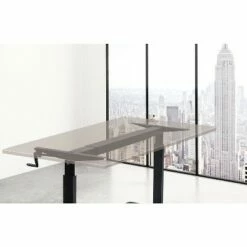 Mount-It! Manual Crank Standing Desk Frame Black (MI-7931)