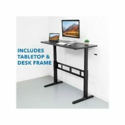 Mount-It! 29" - 48" Adjustable Desk Black (MI-7981) 12 Mount-It! 29" - 48" Adjustable Desk Black (MI-7981) -Outlet Desks Store unnamed file 10525