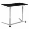 Sit-Down Stand-Up Ergonomic Computer Desk - Riverstone Furniture Cherry
