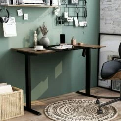 James Metal Adjustable Standing Desk - miBasics White -Outlet Desks Store unnamed file 10577