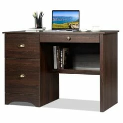 Costway Computer Desk PC Laptop Writing Table Workstation Study Furniture With Drawers -Outlet Desks Store unnamed file 1060
