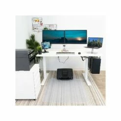 Mount-It! 30"-49"H Adjustable Electric Sit-Stand Desk White (MI-18061) -Outlet Desks Store unnamed file 10607