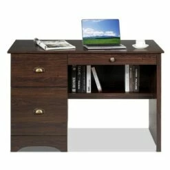 Costway Computer Desk PC Laptop Writing Table Workstation Study Furniture With Drawers -Outlet Desks Store unnamed file 1061