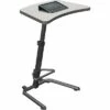 Balt Up-Rite Student Height Adjustable Sit/Stand Desk Gray Nebula 26" - 43"H x 26.6"W x 20"D -Outlet Desks Store unnamed file 10678