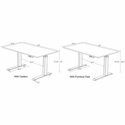 Stand Up Desk Store Electric Adjustable Height Standing Desk with Programmable Memory 5 Stand Up Desk Store Electric Adjustable Height Standing Desk with Programmable Memory - Image 3
