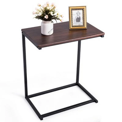 Costway 26'' Laptop Holder Sofa Side End Table C Table Home Office Furniture 13 Costway 26'' Laptop Holder Sofa Side End Table C Table Home Office Furniture - Image 11