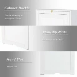 Costway Wall Mounted Fold-Out Convertible Floating Desk Space Saver Writing Table White 14 Costway Wall Mounted Fold-Out Convertible Floating Desk Space Saver Writing Table White -Outlet Desks Store unnamed file 10784