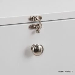 Wall Mount Folding Laptop Desk White - Aiden Lane