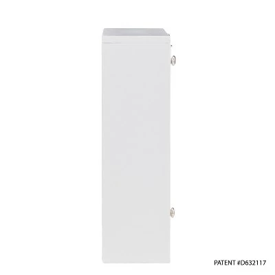 Wall Mount Folding Laptop Desk White - Aiden Lane 7 Wall Mount Folding Laptop Desk White - Aiden Lane - Image 5