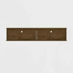 Liberty Floating Office Desk Rustic Brown - Manhattan Comfort 14 Liberty Floating Office Desk Rustic Brown - Manhattan Comfort -Outlet Desks Store unnamed file 10867