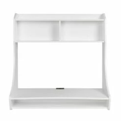 Compact Hanging Desk White - Prepac -Outlet Desks Store unnamed file 10888