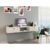 Liberty Floating Office Desk Off White - Manhattan Comfort -Outlet Desks Store unnamed file 10897