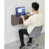 Basicwise Wall Mounted Office Computer Desk with Drawer -Outlet Desks Store unnamed file 10931