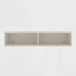 42.28" Liberty Floating Office Desk Off White - Manhattan Comfort -Outlet Desks Store unnamed file 10943