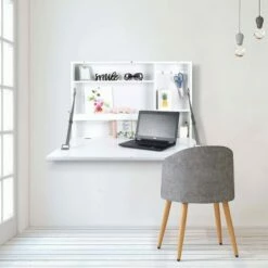 36" x 24" Murphy Desk White - Prinz