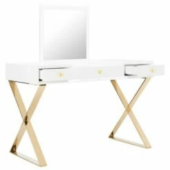 Yesenia Lacquer Desk White - Safavieh -Outlet Desks Store unnamed file 11