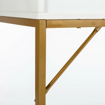 Morgan Writing Desk White - Acessentials 6 Morgan Writing Desk White - Acessentials - Image 5