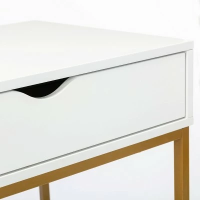 Morgan Writing Desk White - Acessentials 8 Morgan Writing Desk White - Acessentials - Image 7