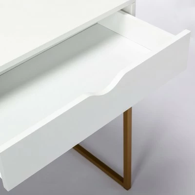 Morgan Writing Desk White - Acessentials 9 Morgan Writing Desk White - Acessentials - Image 8