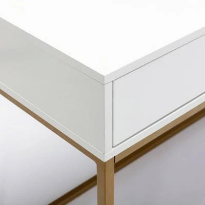 Morgan Writing Desk White - Acessentials 10 Morgan Writing Desk White - Acessentials - Image 9