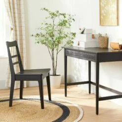 Outlet Desks Store 24 Hearth & Hand W/Magnolia Furniture Wood & Cane Writing Desk - Hearth & Hand™ with Magnolia Natural