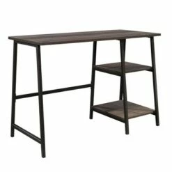 North Avenue Single Desk Smoked Oak - Sauder -Outlet Desks Store unnamed file 11087