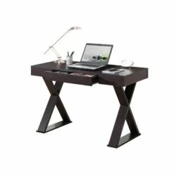 Trendy Desk with Drawer Espresso - Techni Mobili 14 Trendy Desk with Drawer Espresso - Techni Mobili -Outlet Desks Store unnamed file 11094