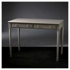 2 Drawer Writing Desk- Aiden Lane Espresso Brown -Outlet Desks Store unnamed file 11187