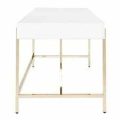 Broadway Desk White Gloss - OSP Home Furnishings -Outlet Desks Store unnamed file 11248