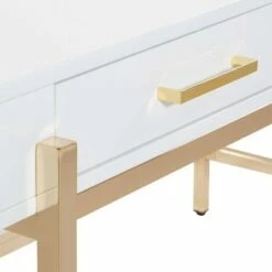 Broadway Desk White Gloss - OSP Home Furnishings -Outlet Desks Store unnamed file 11250