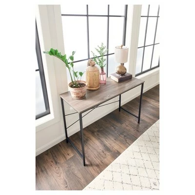 Desk Mixed Material Gray - ClosetMaid 4 Desk Mixed Material Gray - ClosetMaid - Image 2